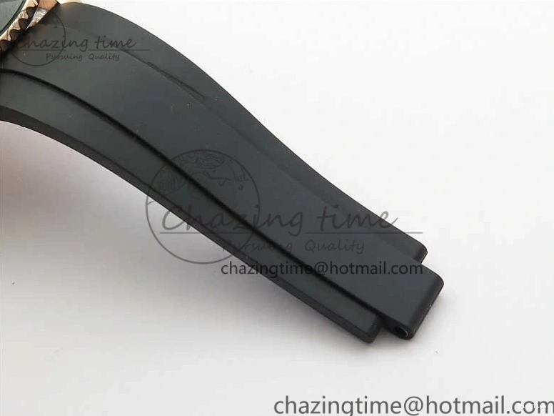 MiroTime 0308 Yacht-Master 116655 RG Wrapped D1F 1:1 Best Edition Black Ceramic Bezel 904L Steel on Oysterflex Rubber Strap A Fashionable 3060